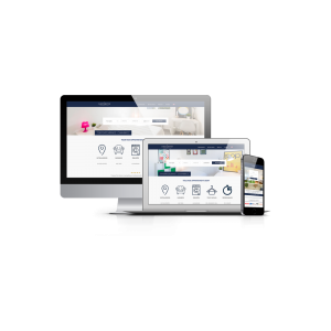 Collection responsive de la réalisation d'un site WordPress